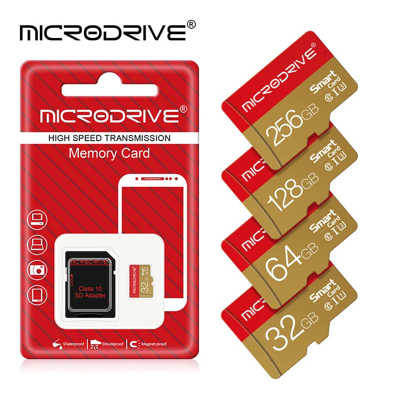 

Mini SD Card 128GB 256GB Class 10 Flash Memory Card 32GB 64GB Micro TF Card 4G 8G 16GB cartão de memória Driving recorder Camer