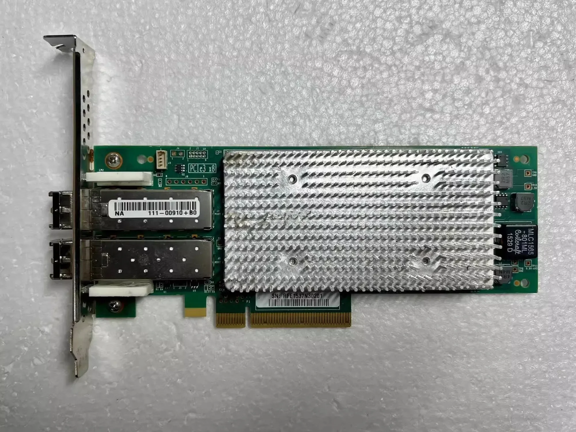 Qlogic Fc двухпортовая оптоволоконная карта Hba 16 ГБ HBA Гбит/с QLE2672 оригинального PCI-E