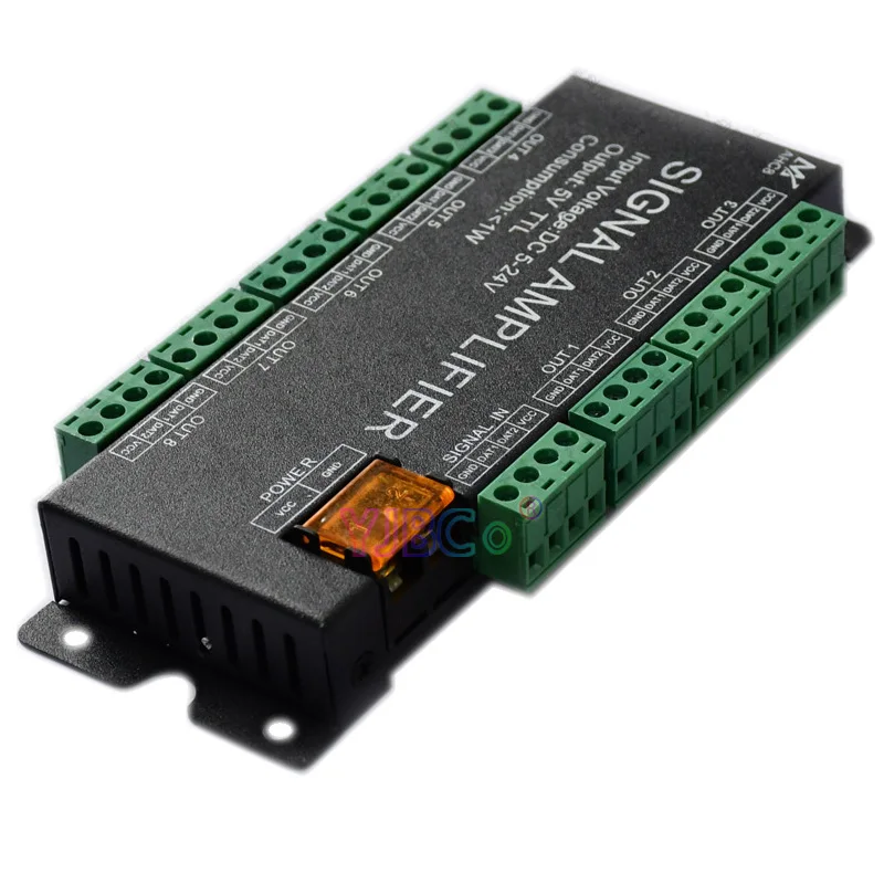 8-канальный светодиодный Усилитель сигнала для 2812B/WS2815/WS2813/WS2811 Pixel RGB адресная