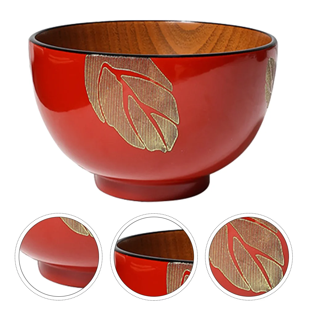 

Eating Bowl Porridge Bowl Dip Sauce Bowl Rice Tableware Wood Serving Bowl Wood Crafts Bowl