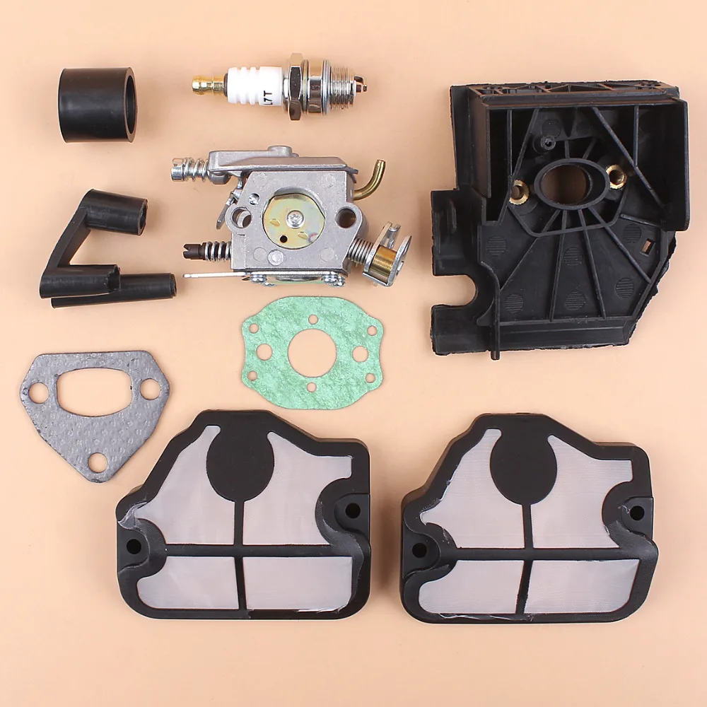 

Carburetor Carb Adaptor Air Filter Intake Manifold Gasket Kit For HUSQVARNA 142 136 141 137 36 41 Chainsaw Chain Saw Spare Parts
