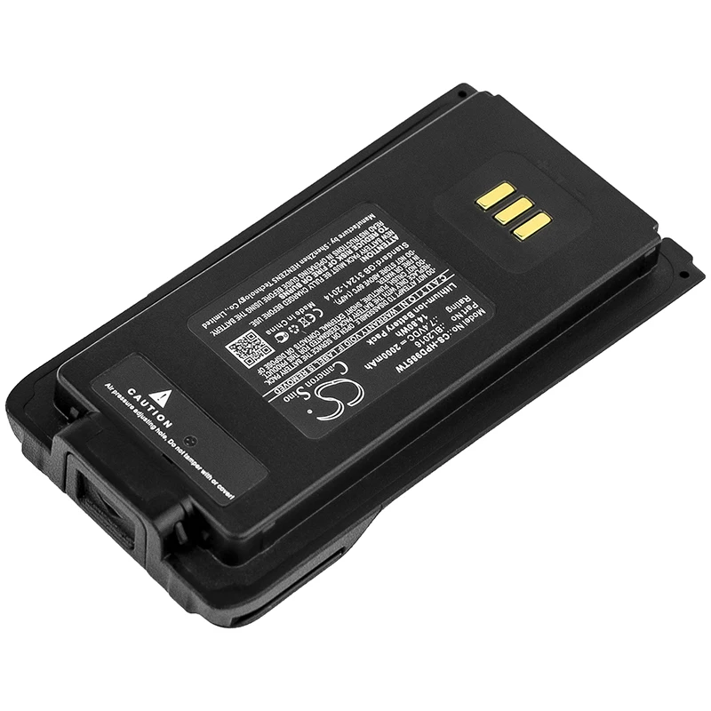 Двухсторонняя радиосвязь, аккумулятор для Hytera BL2016 PD985 PD985U 2000mAh / 14.80Wh 7,40 V
