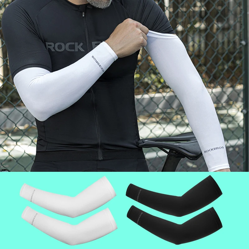 

UPF50 + дышащая быстросохнущая Защита от УФ-лучей, рукава для бега, баскетбола, локтя, фитнес-защита, спортивные велосипедные грелки для рук