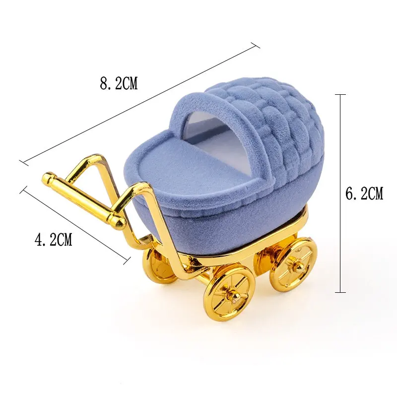 Шкатулка для украшений QIAO синяя