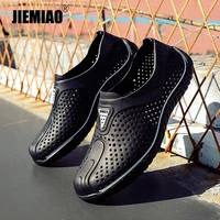 jiemiao 2022 men breathable sandals eva summer beach slippers new sandals slides outdoor comfortable walking shoes sneakers