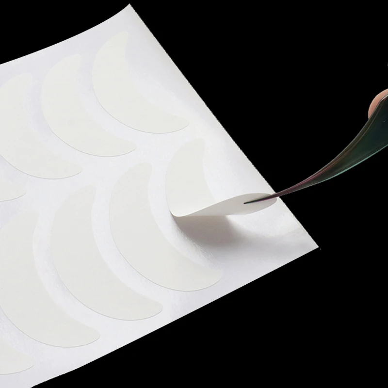 Бумажные накладки для наращивания ресниц наклейки глаз sEyelash под глаза бумажные