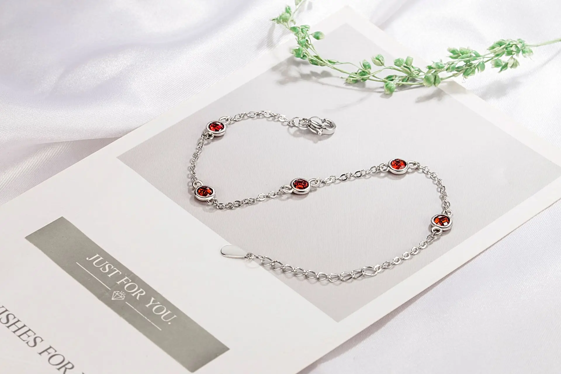 Женский Круглый браслет из серебра 2 4 пробы с муассанитом мм