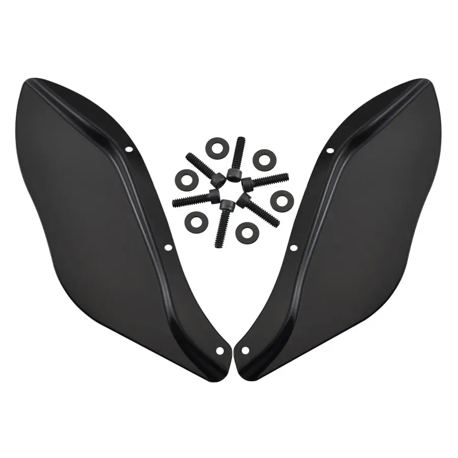 

Мотоциклетный черный прозрачный воздушный дефлектор для ветрового стекла Harley Touring FLHR FLHT FLHX 96-13 мотоциклов