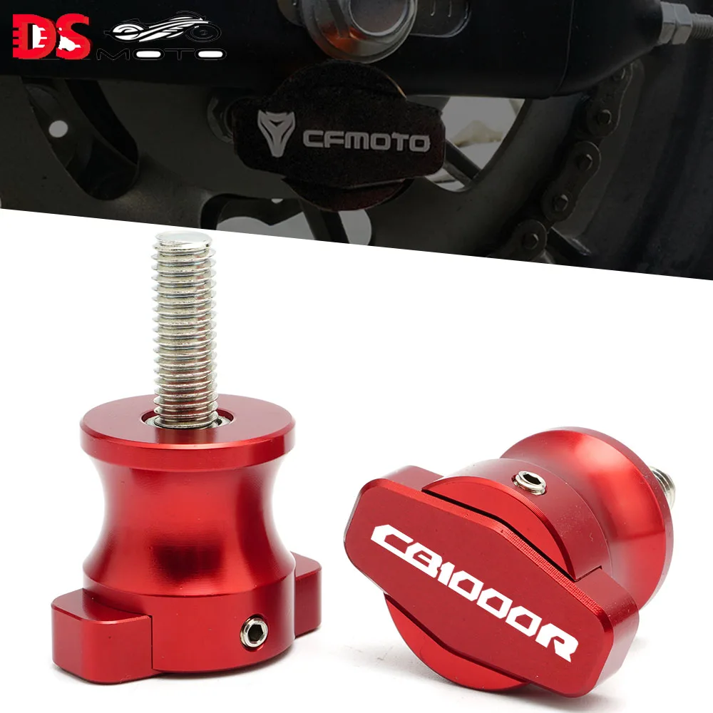 

8 мм катушки Swingarm слайдер стенд винты для Honda CB 1000R CB1000R 2008-2019 2021 2022 горячая Распродажа Мотоциклетные аксессуары алюминий