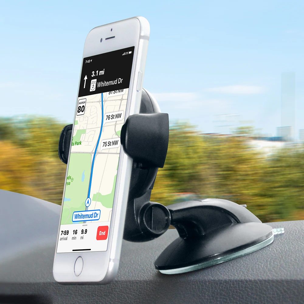 

Universal Mobile Car Phone Holder For Phone in Car Holder Windshield Cell Stand support smartphone voiture Suporte Porta Celular