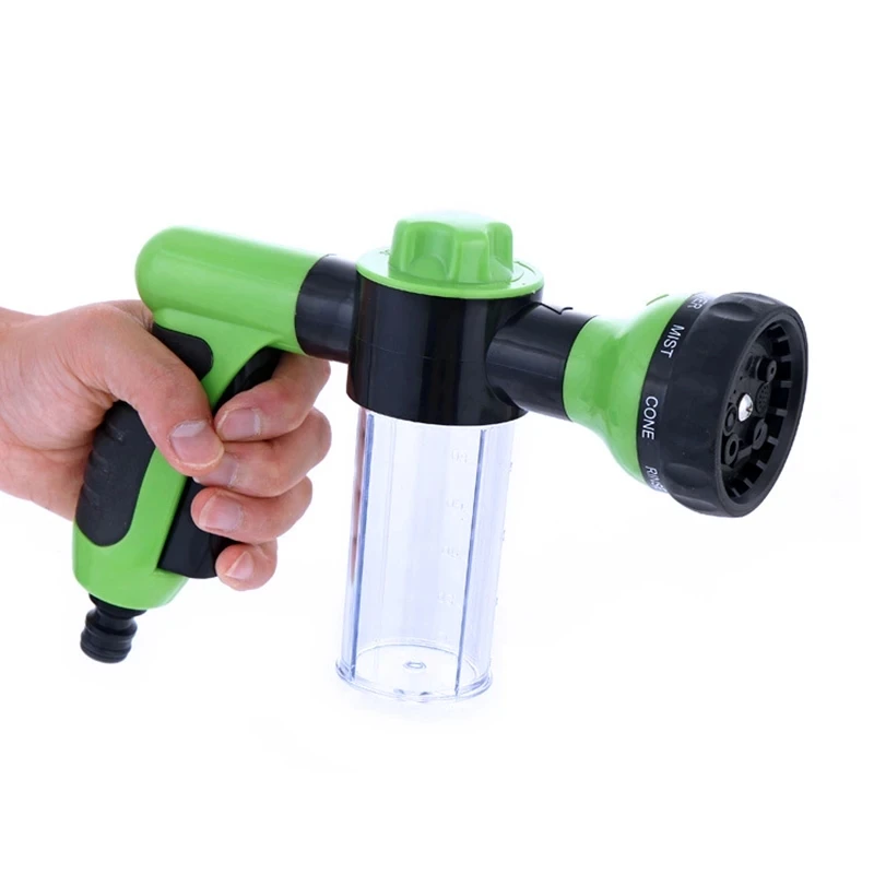 

High Pressure Water Gun Portable Auto Foam Lance 3 Grade Nozzle Jet Car Washer Sprayer Cleaning Tool Automobiles Wash Tools