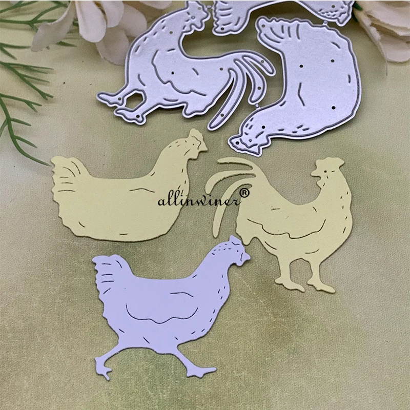 

Курица, металлическая вырубка, скрапбукинг, рельефная фотография, трафареты