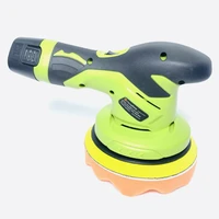 portable lithium electric polishing machine set rechargeable cordless car polisher with pad 6 speed regulation auto waxing toos