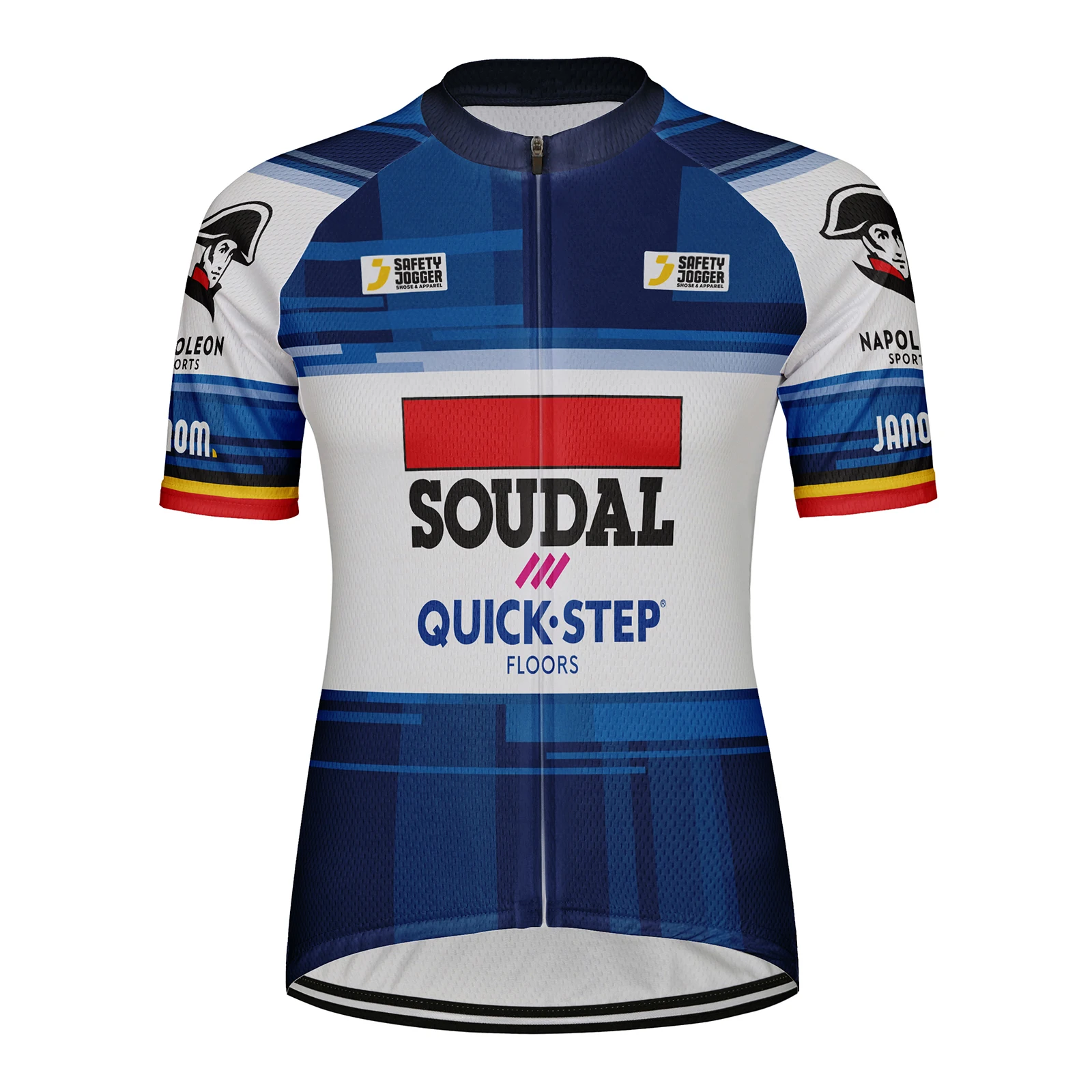

Women 2023 Belgium Team Soudal Quick Step Cycling Jersey Short Sleeve Tops Bicycle MTB Downhill Shirt Road Bike Sports Clothing