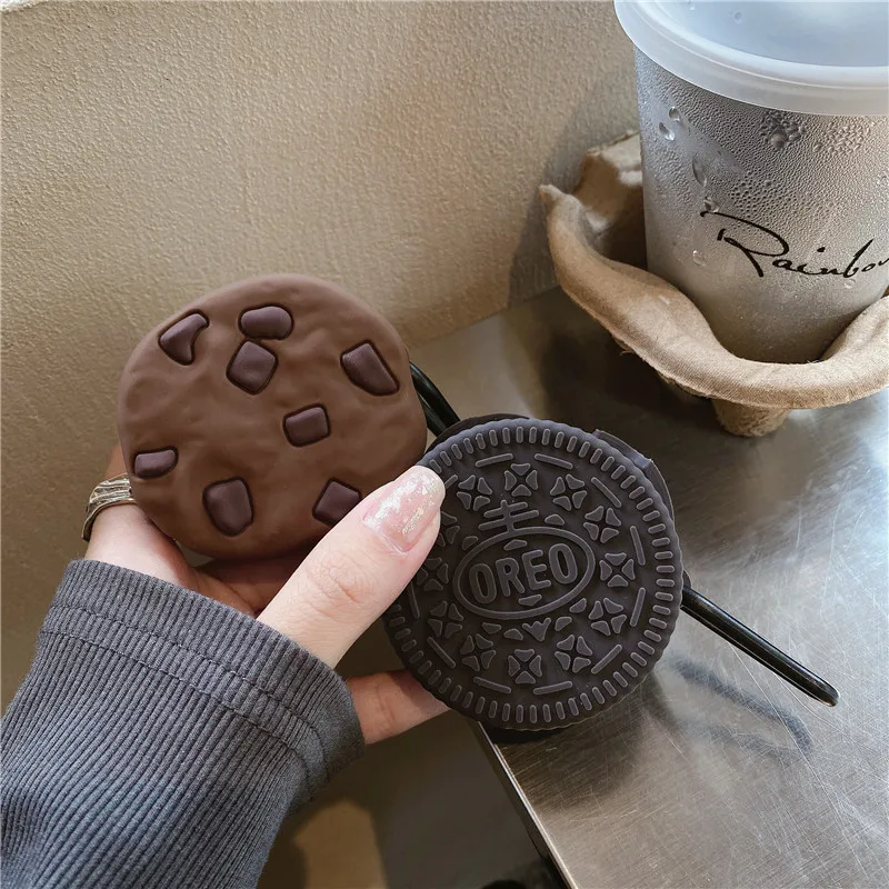 

3D Luxury Silicone Case for Samsung Galaxy Buds2 Pro Kawaii Biscuit Buds 2/Pro earphone accessories Cover for Galaxy Buds Live