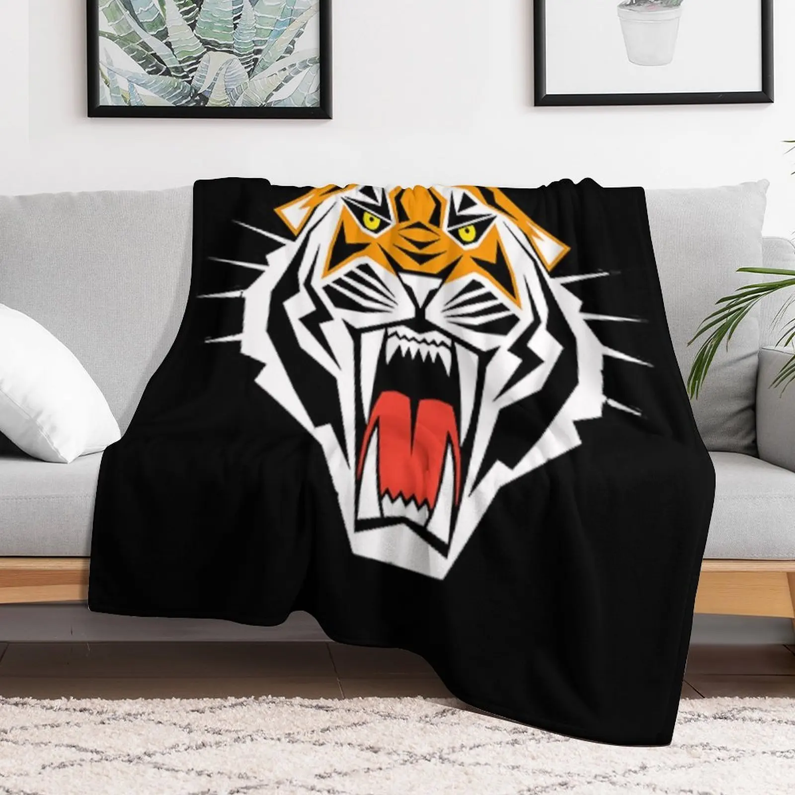 Футбольный клуб Head Wests Tigers AFL Footy Одеяло Пушистые очень большие Полярные одеяла