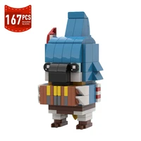 moc zeldaed ruins guardian action figures kass brickheadz building blocks set game character bricks constructor toy for kid gift