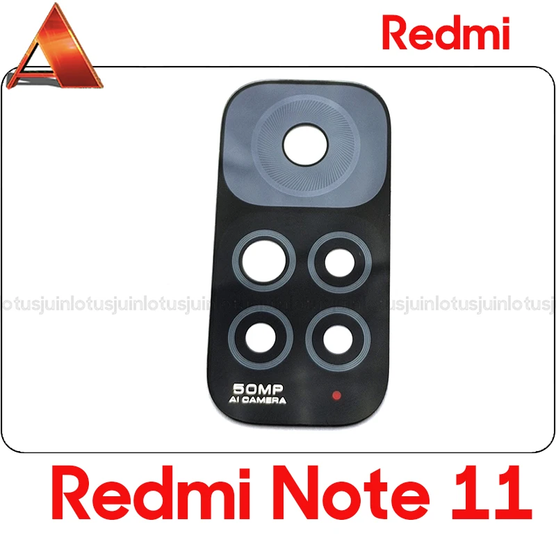 Оригинальное заднее стекло для объектива камеры Xiaomi Redmi Note 11 11T 11S pro + Сменное