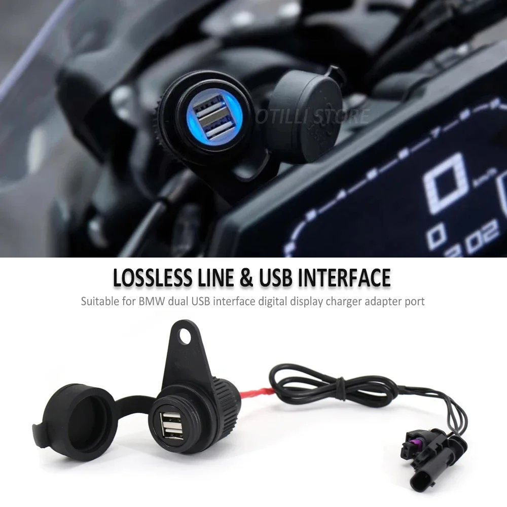 Для BMW R1200GS LC adventure F900 XR K1600GT GTL S1000XR R nineT R9T K 1300 GT / S Новые мотоциклетные запчасти USB