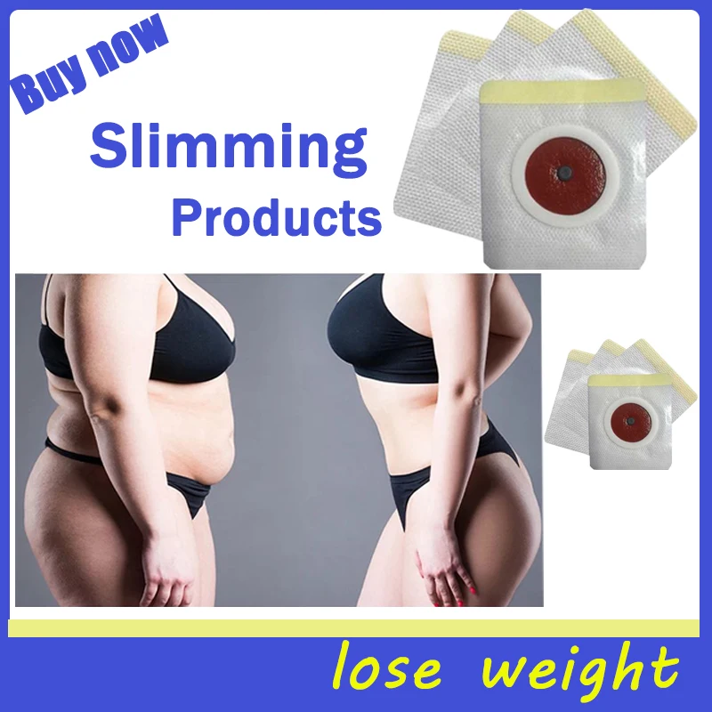 

100PCS Slim Patch Lose Weight Fat Burning White Slim Patch Face Lift Tools Traditional Chinese Medicine Slimming Navel Sticker