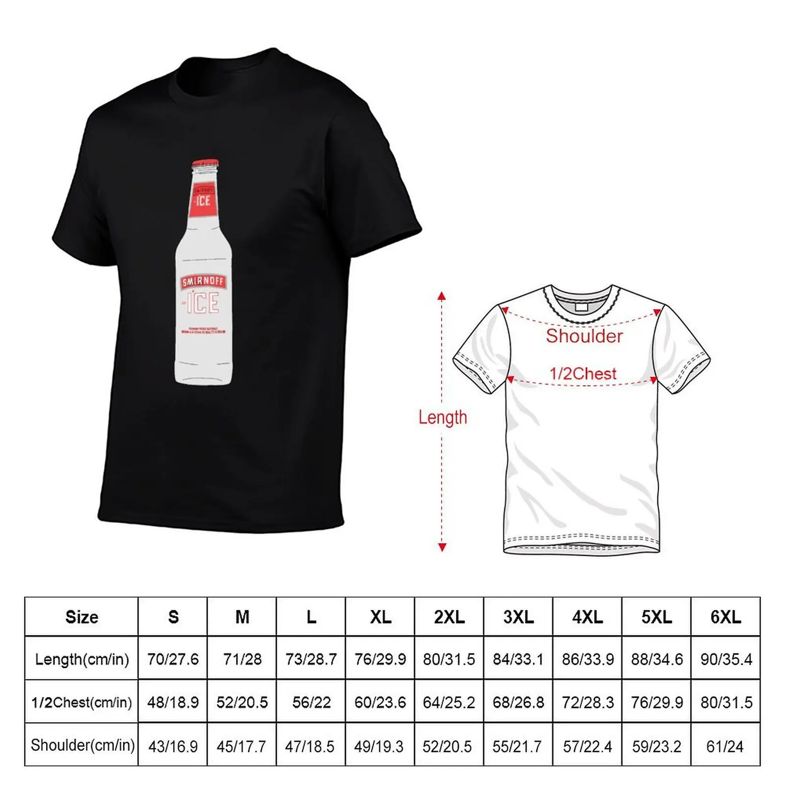 Футболка Smirnoff Ice с летним принтом и коротким рукавом (art.: 3920dd07fd6ed) - 3920dd07fd6ed