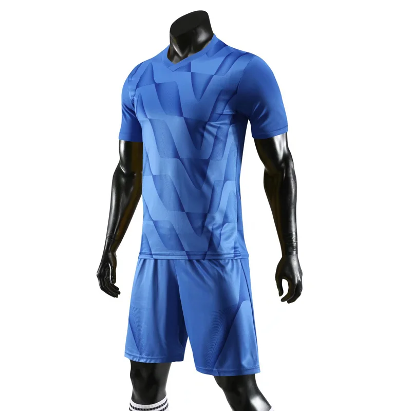 Summer New High Quality Men's and Women's Custom Football Jerseys Football Kit Adult Football Training Kit Quick Drying