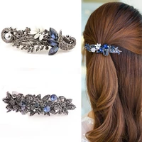 spring french hair clips women hair accessories ponytail top clip crystal rhinestones retro fancy vintage %d0%b7%d0%b0%d0%ba%d0%be%d0%bb%d0%ba%d0%b8 %d0%b4%d0%bb%d1%8f %d0%b2%d0%be%d0%bb%d0%be%d1%81