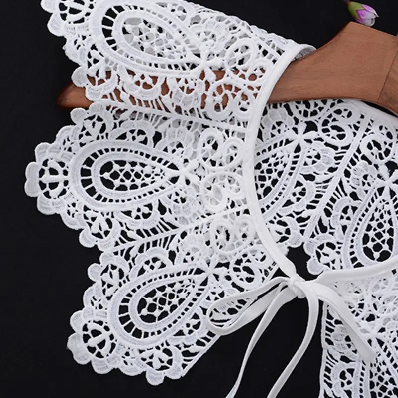 Винтажный женский дворцовый стиль для куклы накладной искусственный воротник