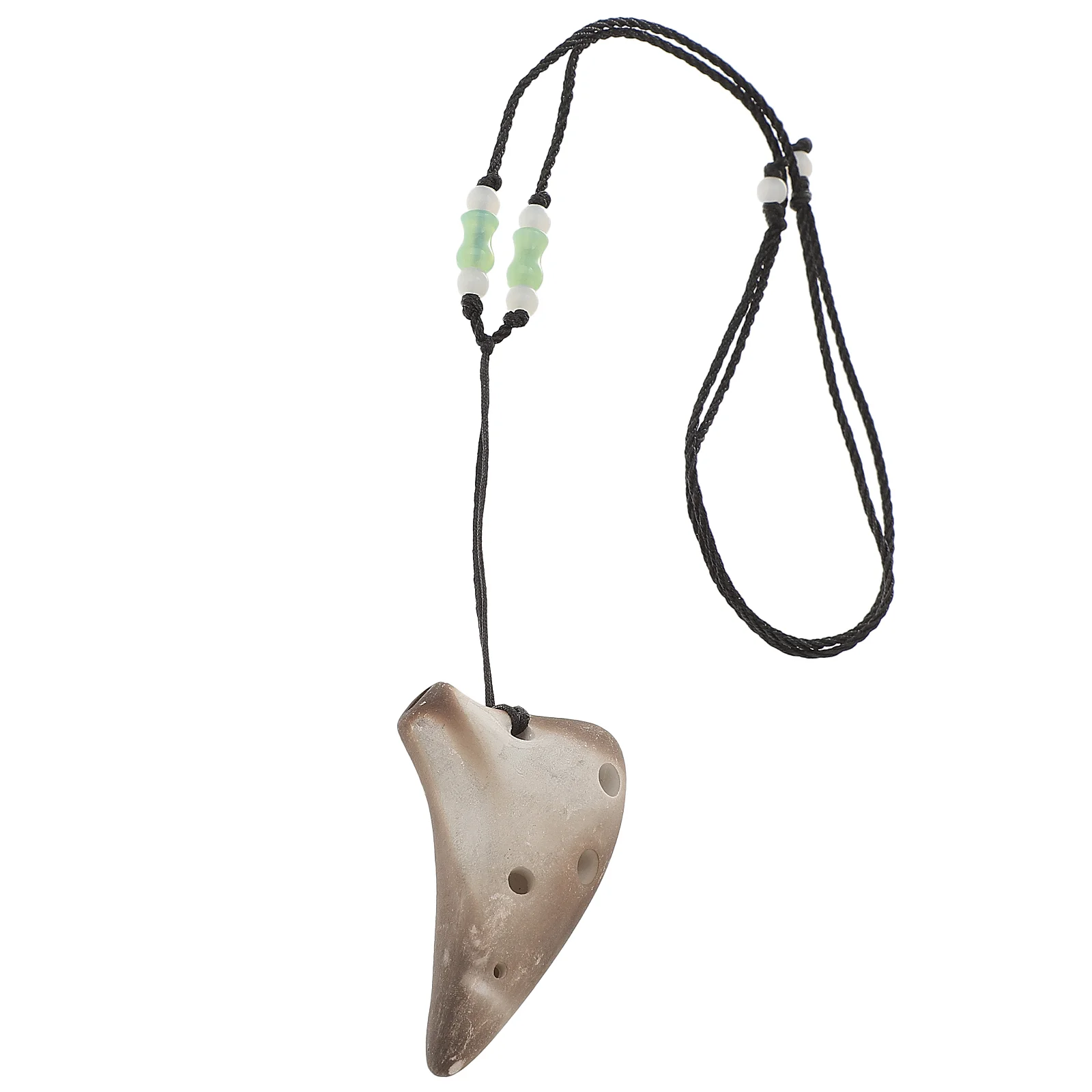 

6 Hole Ocarina Childrens Toys Beginner Mini Introductory Neck Strap Student Dolomite Portable