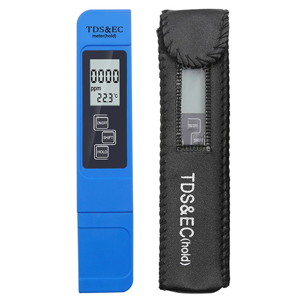 3In1 Function Digital TDS EC Test Pen Water Quality Analysis Tester Salinity Temp Tester Meter Conductivity Detection Instrument digital orp water ph test meter pen type water quality tester temp monitor