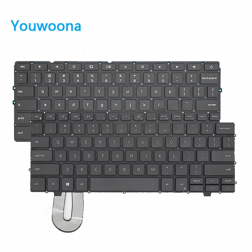 Новая Оригинальная клавиатура для ноутбука DELL Chromebook 11 3120 P22T Latitude 3120 E3120 2-в-1