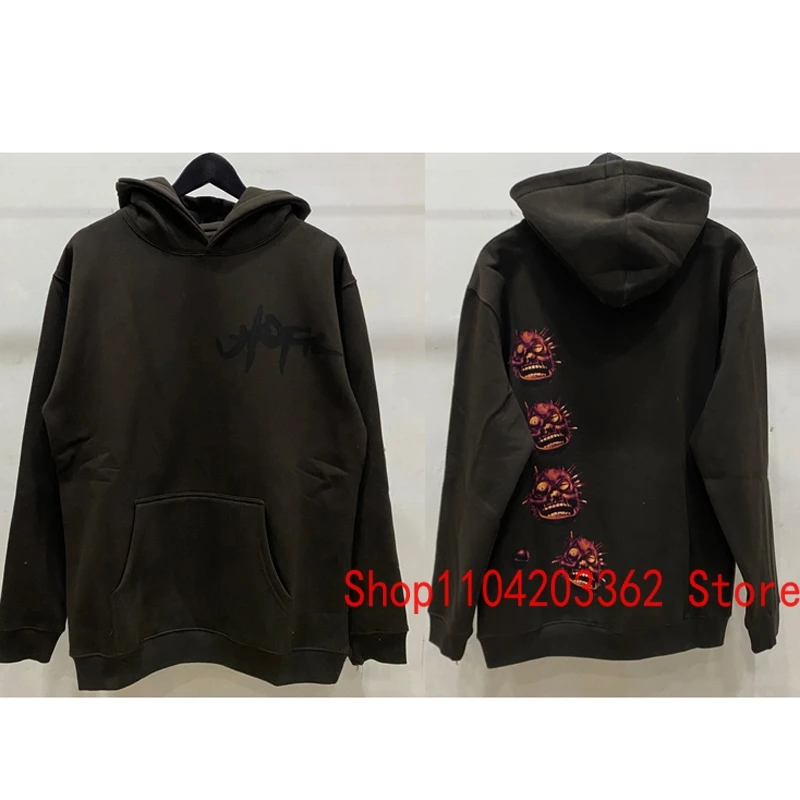 Мужская и женская осенне-зимняя новая толстовка с капюшоном UTOPIA настоящие