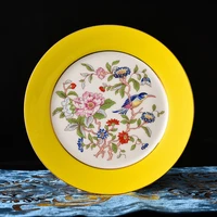 10 inch ceramics plate dishes sets bone china tableware english country style dinnerware