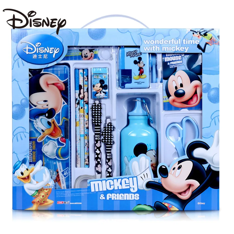 

Детская кружка Disney, Набор кружек с милыми мультяшными Микки, Минни, Софией, бутылочка для воды Disney, детский термос, фляжка, уличная детская ча...