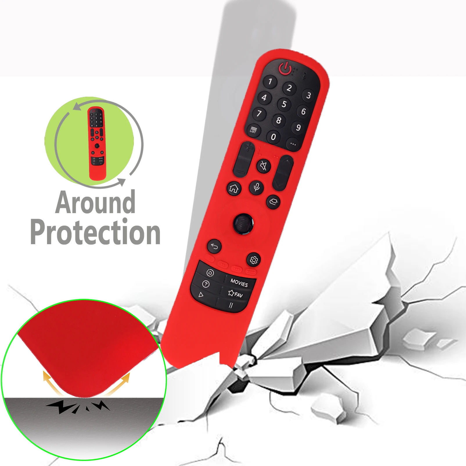 Силиконовый чехол для LG MR24 MR23 MR22 MR21 Smart TV