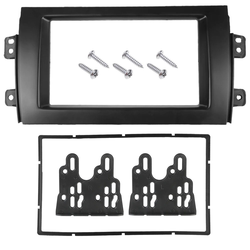 

Для Suzuki SX4 2006-2013 Fiat Sedici 2005-2014 Радио DVD стерео панель пластиковая 2 Din Fascia автомобильная аудио установка рамка