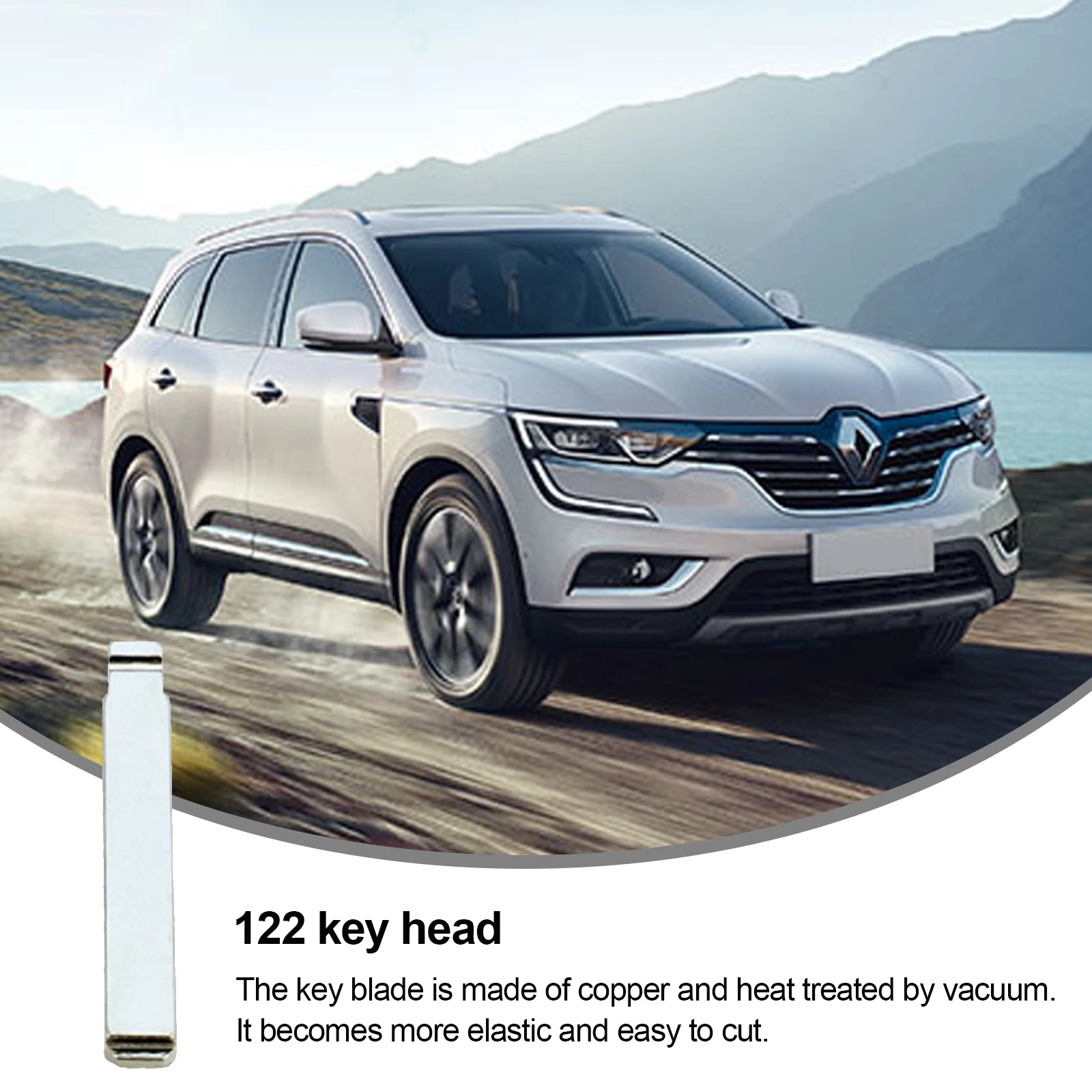 

10Pcs/Lot Original Key Blade Folding KD JMD Uncut Car Key Blade #122 VA2 Blade For Peugeot Citroen C4L Renault Universal