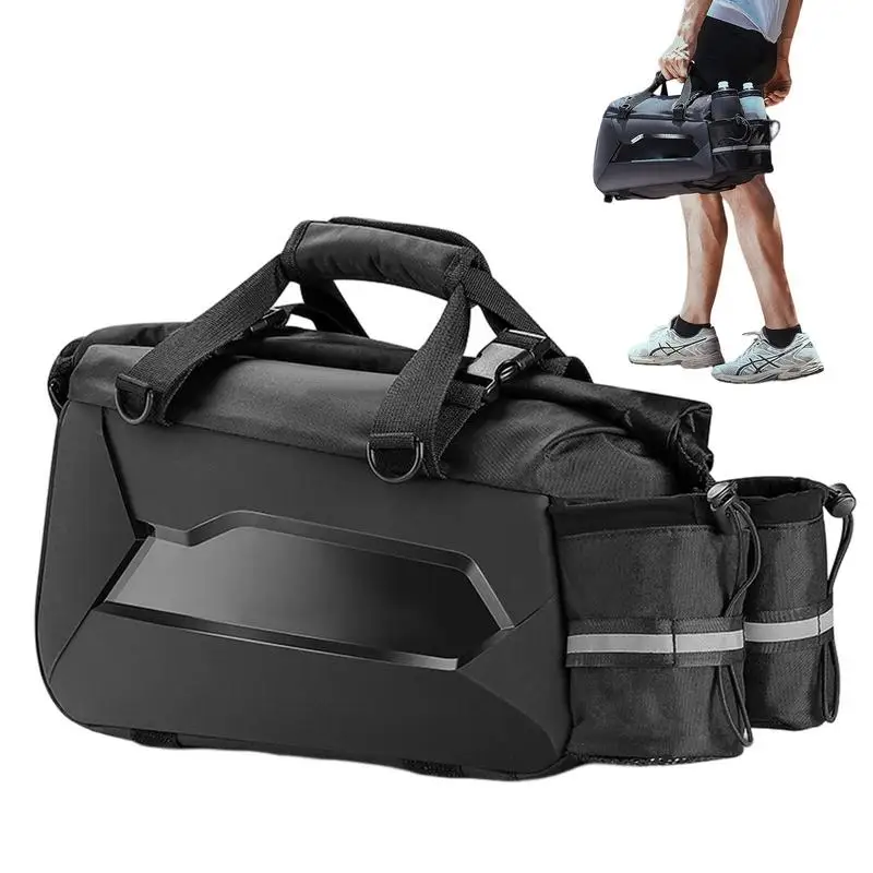 

Bike Cycling Trunk Bag Large Capacity Bicycle Bag Grocery Holder Trunk Bag 25L Trunk Bag Rear Seat Cargo Bag Bike Saddle Bag For