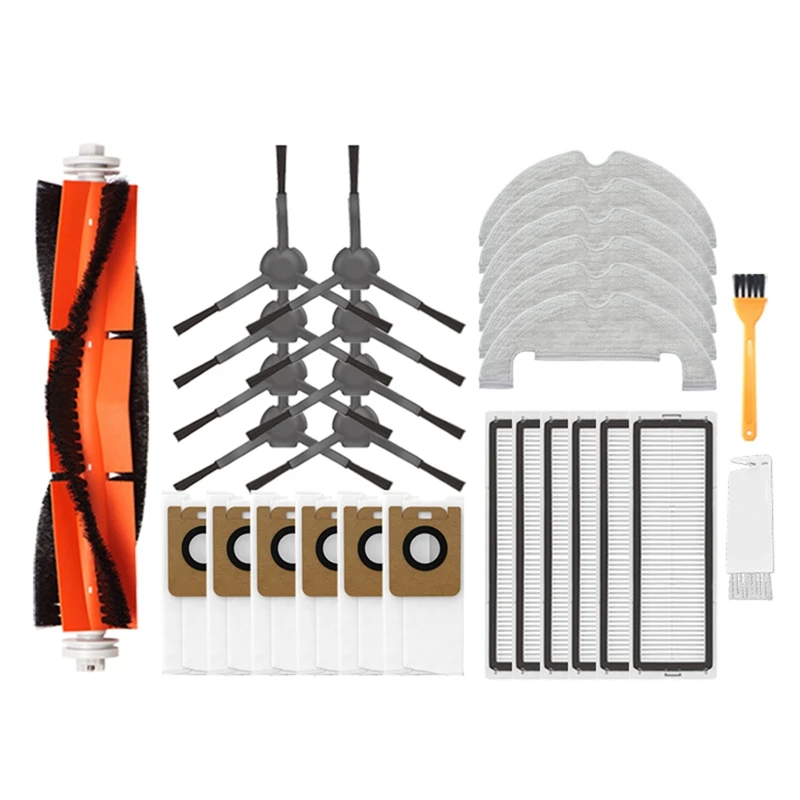 

TOP!-For Xiaomi Dreame Bot Z10 Pro Accessories Robot Vacuum Cleaner L10 Pro Dust Bag HEPA Filter Main Brush Mop Replacement