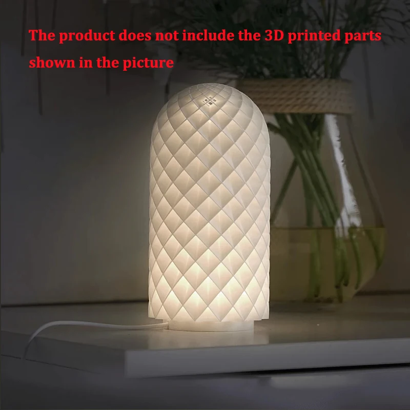 Комплект светодиодных ламп Bambu Lab 001 Теплый белый DC 5 В 3 Вт для 3D-принтера