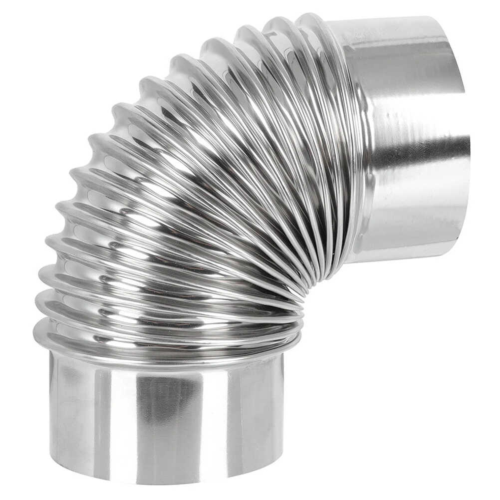 

Flex Hose Heating Stove Pipe Home Vent Hoses Household Stainless Steel Flue Wood Fire Exhaust