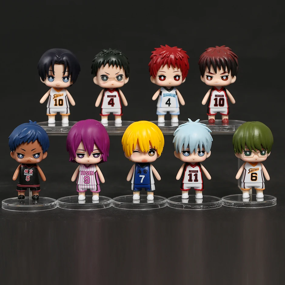 

Kuroko's Basketball Tetsuya Taiga Teppei Ryota Shintaro kazunari Daiki Atsushi Figures Collectible Model Dolls Gifts