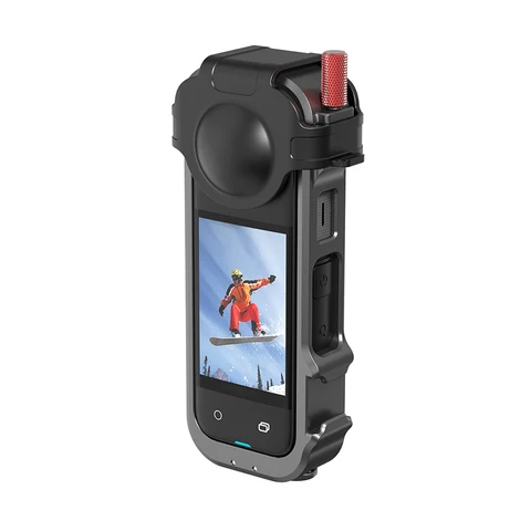 Складная металлическая фоторамка для Insta360 X4 аксессуары для камеры корпус Защитная рамка чехол для Insta360 X3