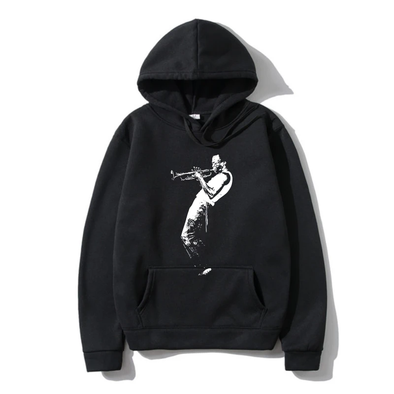 

PixiePrints Miles Davis - Jazz Music Outerwear Warm Outerwear Funny Prin Hoodys Hoody 2022 New Arrival Men