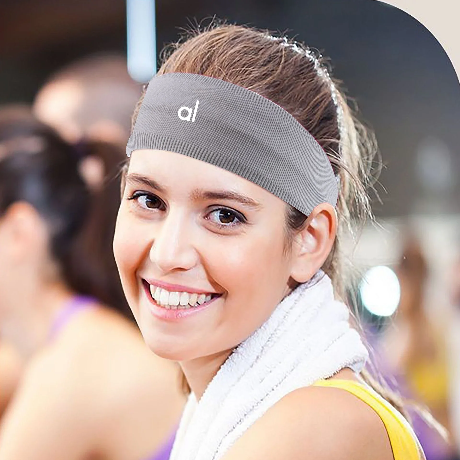 Рисунок 2 - Силиконовая противоскользящая лента для волос для йоги