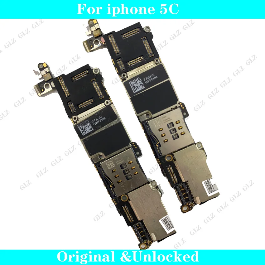 

Original IOS System Motherboard For Iphone 5C 16GB 32GB Full Unlocked Mainboard With Chips Free iCloud Logic Board Good Plate