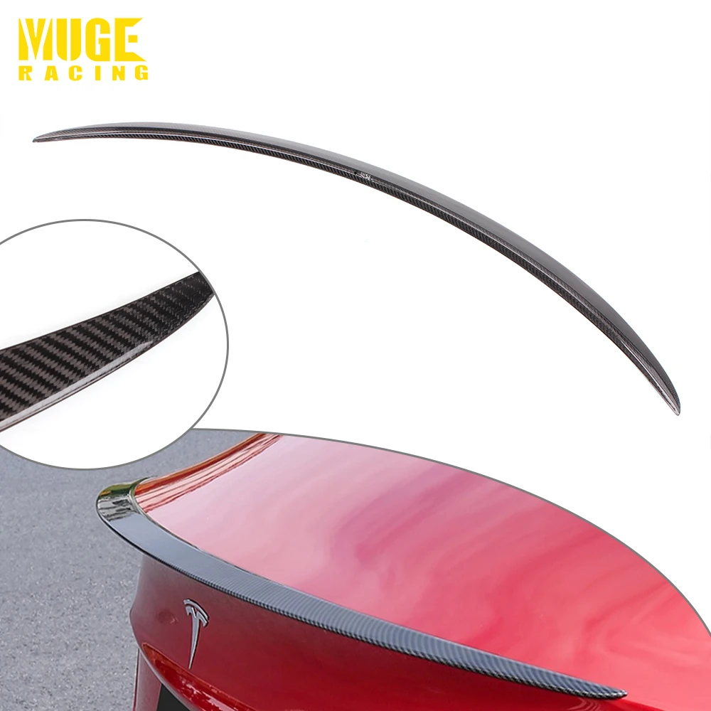 

Спойлер для заднего багажника, спойлер для багажника, спойлер из углеродного волокна, аксессуар, оригинальный для модели 3LKT101