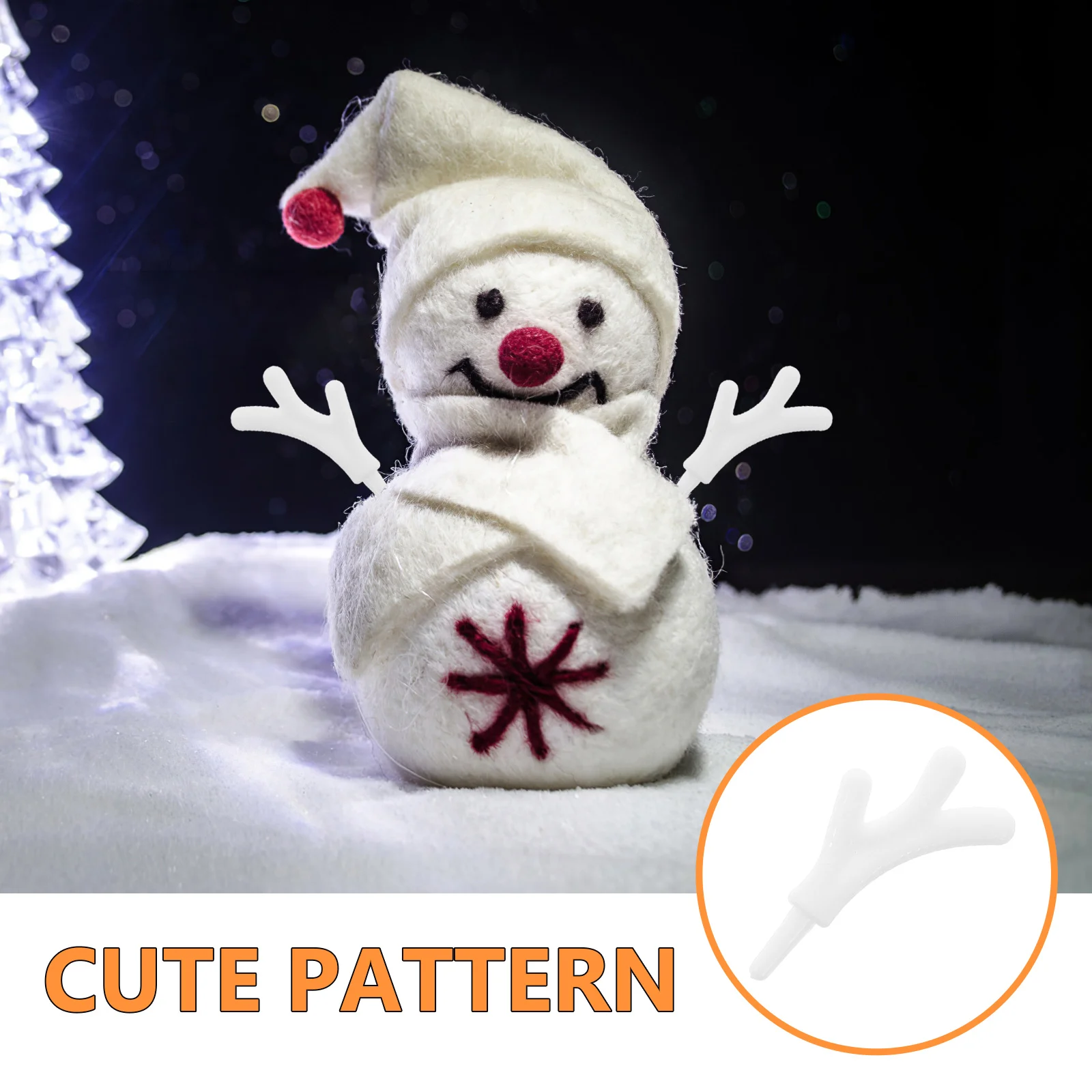 100 шт. настольные елочные огни лайтбокс ветка рога ремесло DIY аксессуары Декор