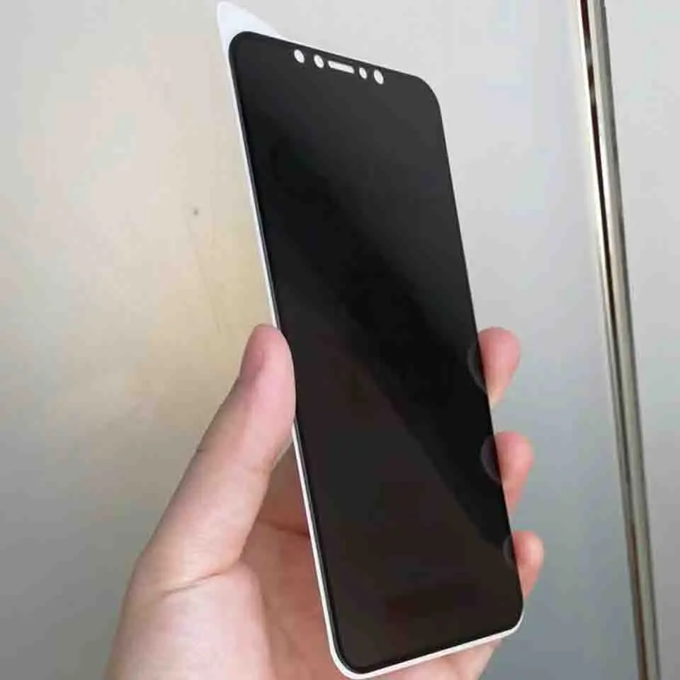 50Pcs Matte Ceramic Privacy Screen Protector For Xiaomi Poco M2 M3 M4 Pro 5G C3 C31 F3 X2 X3 GT X4 NFC Protective Anti-Spy Film