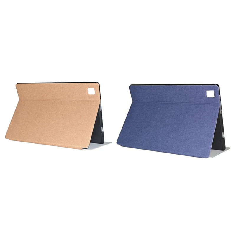 

2X Tablet Case For Teclast M40 P20HD 10.1 Inch Tablet Protection Case Anti-Drop Flip Case Cover Tablet Stand (Gold&Blue)